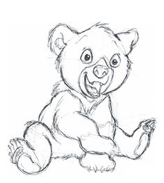 236x263 best brother bear images disney magic, brother bear, bears - Brother Bear Drawing