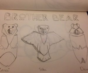 300x250 images about brother bear on we heart it see more - Brother Bear Drawing