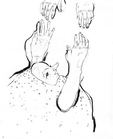 375x461 helping my brother drawing - Brother Drawing