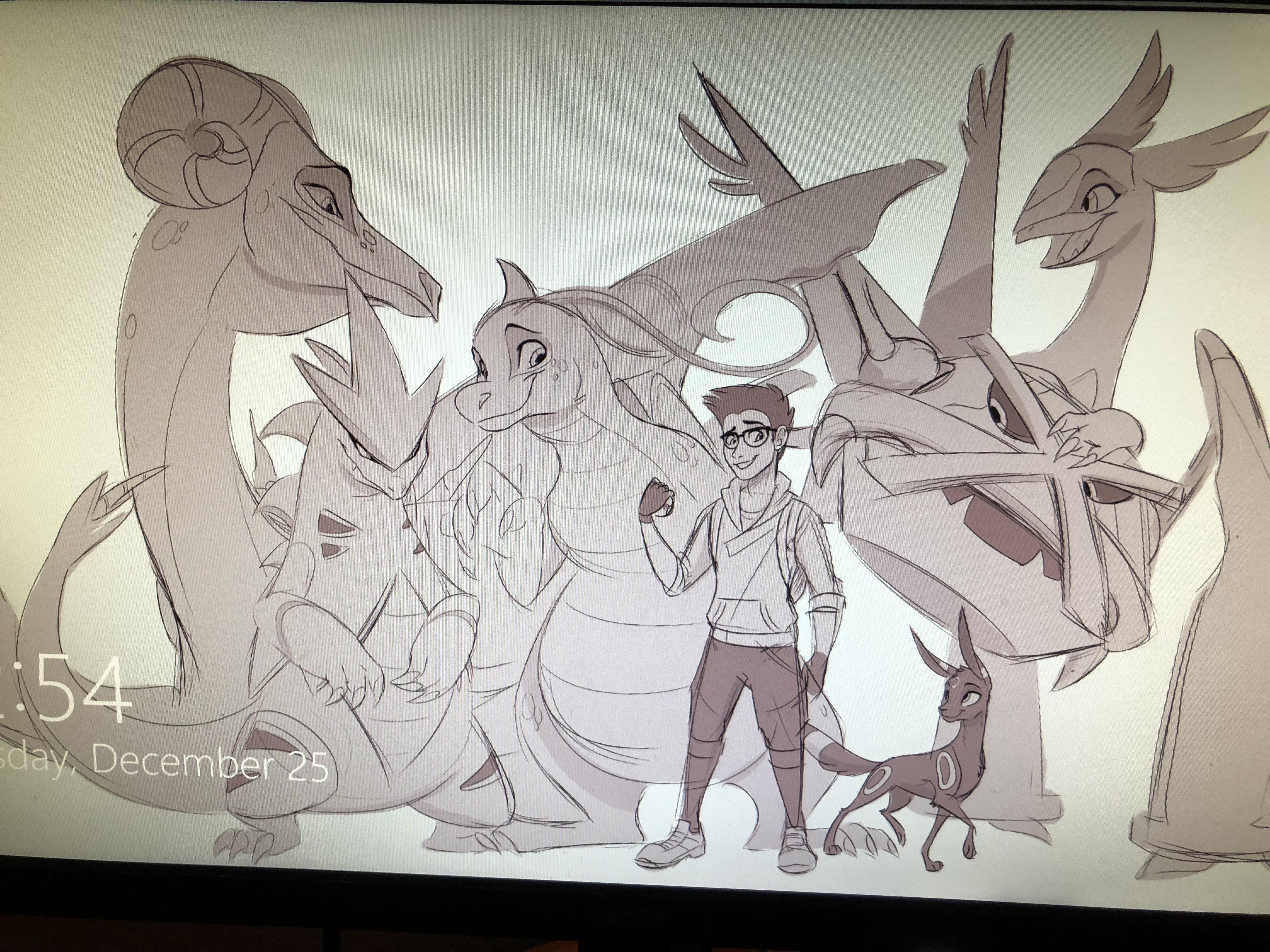 4032x3024 my brother gifted me this drawing of my favorite team - Brother Drawing