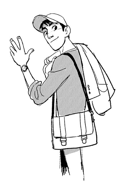 432x668 tadashi, hiro's big brother big hero big hero tadashi, big - Brother Drawing