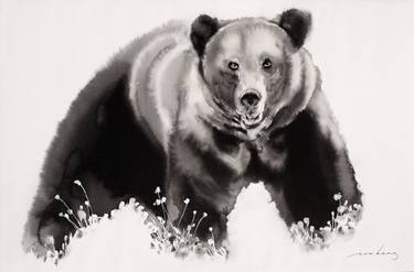375x247 brown bear drawing - Brown Bear Drawing