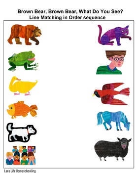 276x350 brown bear brown bear what do you see line drawing sequence tpt - Brown Bear Line Drawing