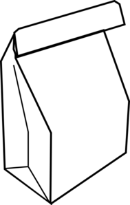 189x298 Collection Of Free Bag Drawing Paper Download On Ui Ex - Brown Paper Bag Drawing