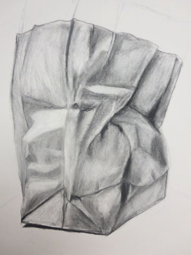 375x500 brown paper bag artamaze - Brown Paper Bag Drawing