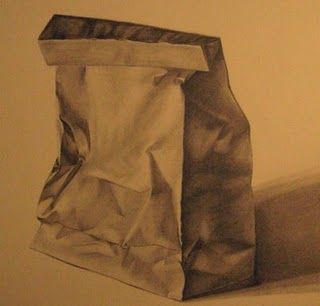 320x306 paper bag drawings drawing bag, paper art, art - Brown Paper Bag Drawing