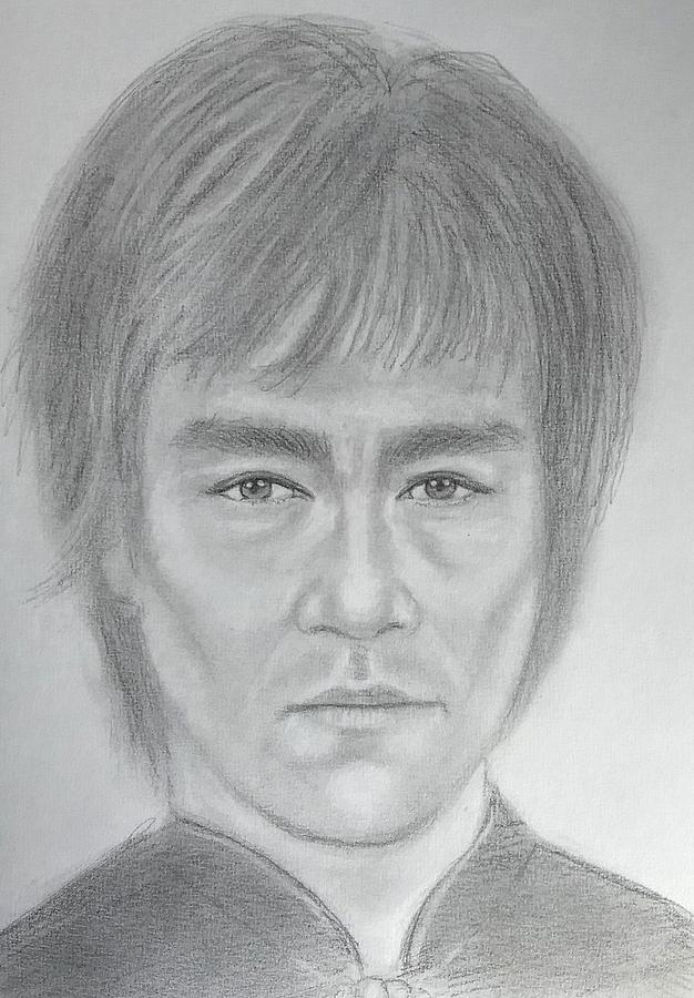 626x900 bruce lee drawing - Bruce Lee Drawing
