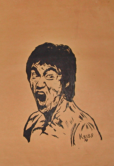 440x640 cosmo petrone artwork the return of the dragon bruce lee - Bruce Lee Drawing