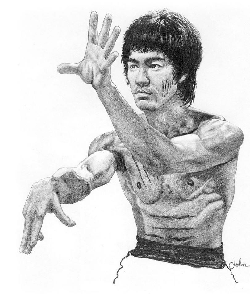 Bruce Lee Drawing at Explore collection of Bruce
