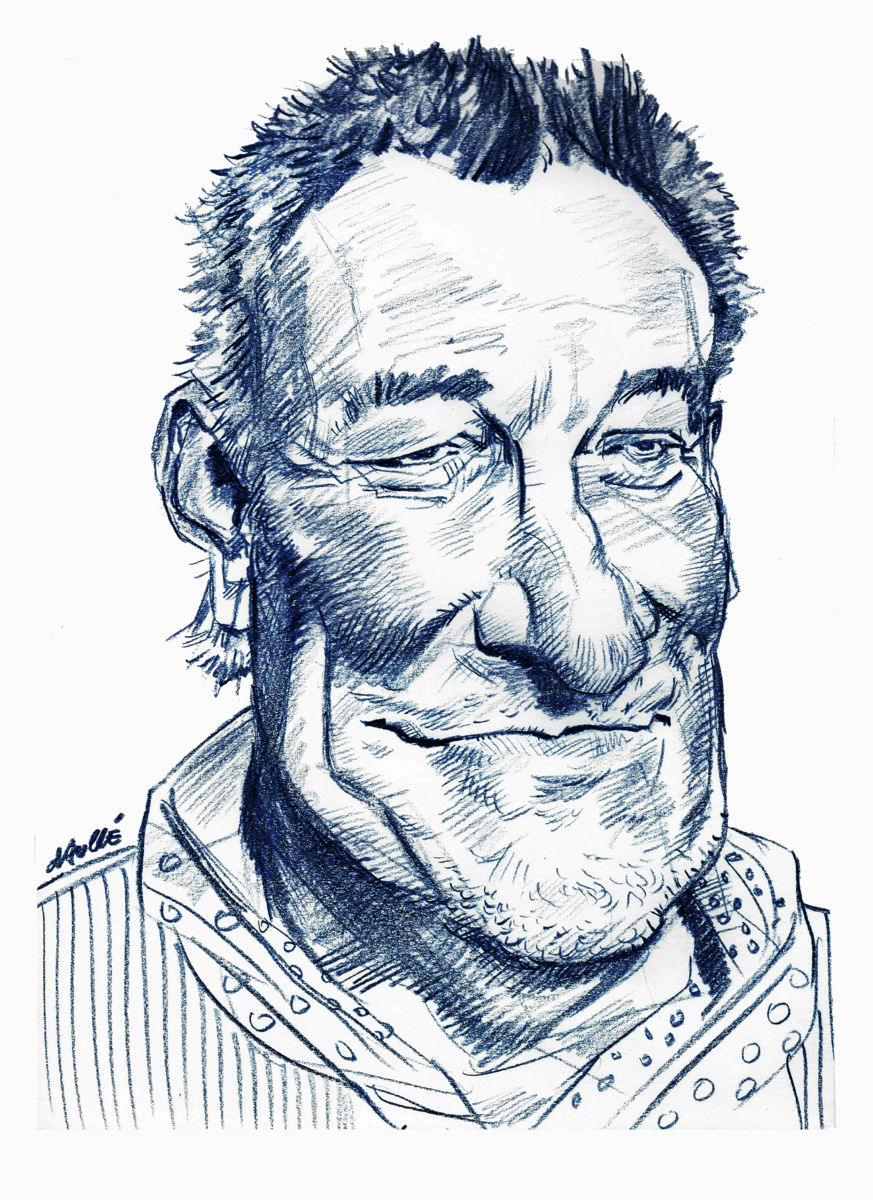 873x1200 Bruce Springsteen Drawing - Bruce Springsteen Drawing