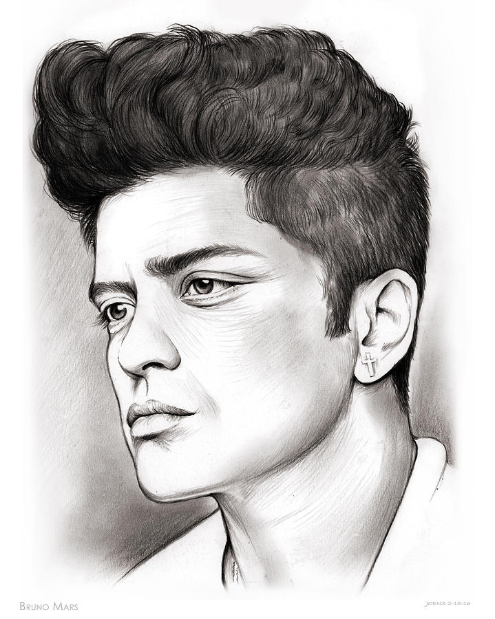 719x900 bruno mars drawing - Bruno Drawing