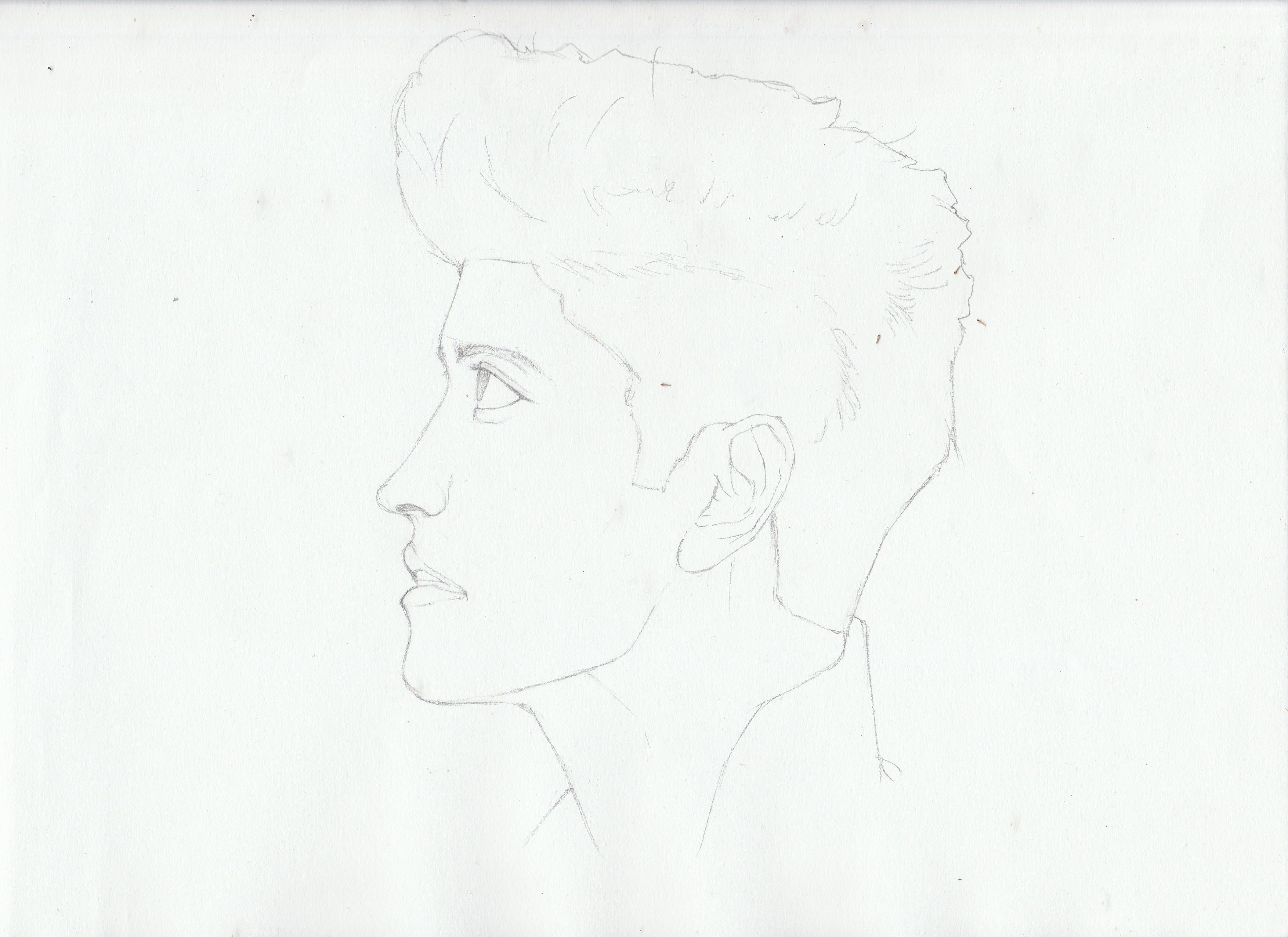 3508x2552 portrait of bruno mars - Bruno Drawing