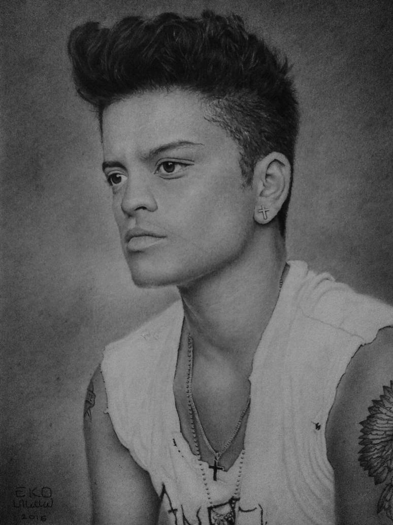 Bruno Mars Drawing at PaintingValley.com | Explore collection of Bruno ...