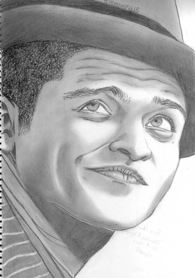 749x1067 bruno mars drawing - Bruno Mars Drawing