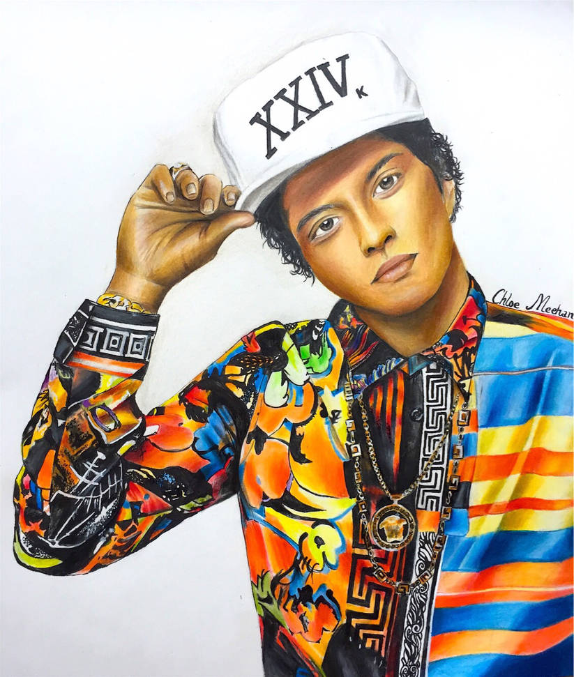 Bruno Mars Drawing. 