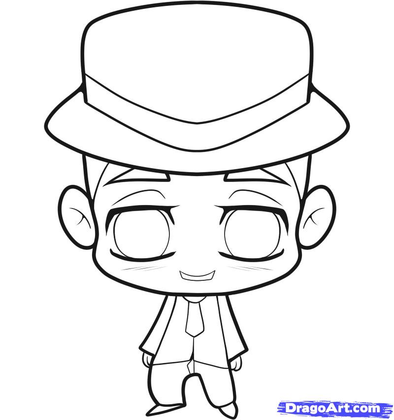 800x854 step how to draw chibi bruno mars - Bruno Mars Drawing