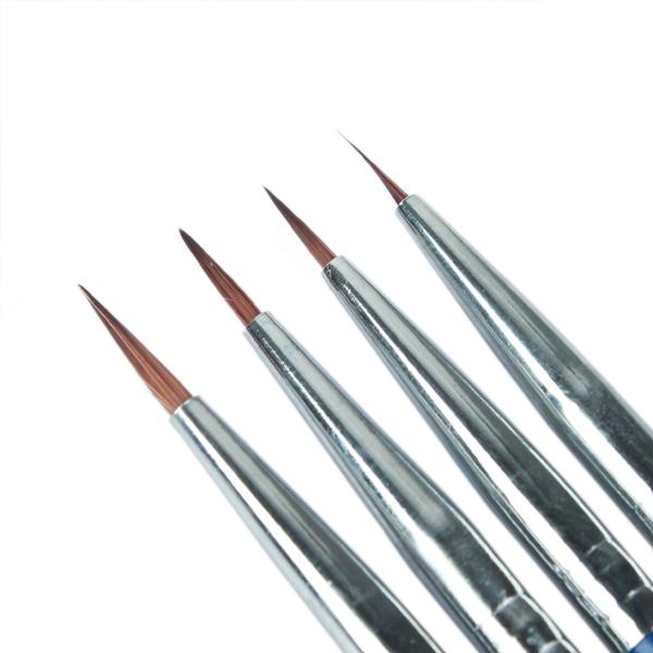 600x600 wholesale acrylic uv gel nail art paint drawing brush kit polish - Brush Drawing