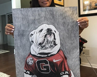 340x270 ohio state brutus buckeye drawing etsy - Brutus Buckeye Drawing