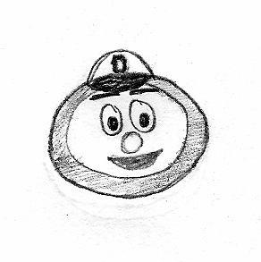 292x293 the ccha logos eagles and tigers and dog like bears, oh my - Brutus Buckeye Drawing