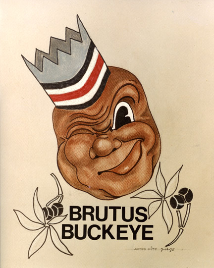 432x541 twelve days of buckeyes win or lose, we'll always be nuts - Brutus Buckeye Drawing