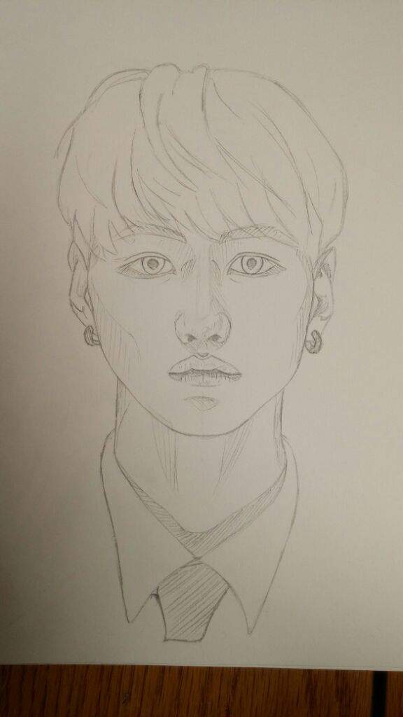 576x1024 Drawing Faces Tutorial Part K Pop Amino - Bts Drawing Easy