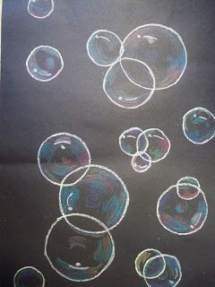 240x320 grade art project drawing realistic bubbles elementary art - Bubble Drawing