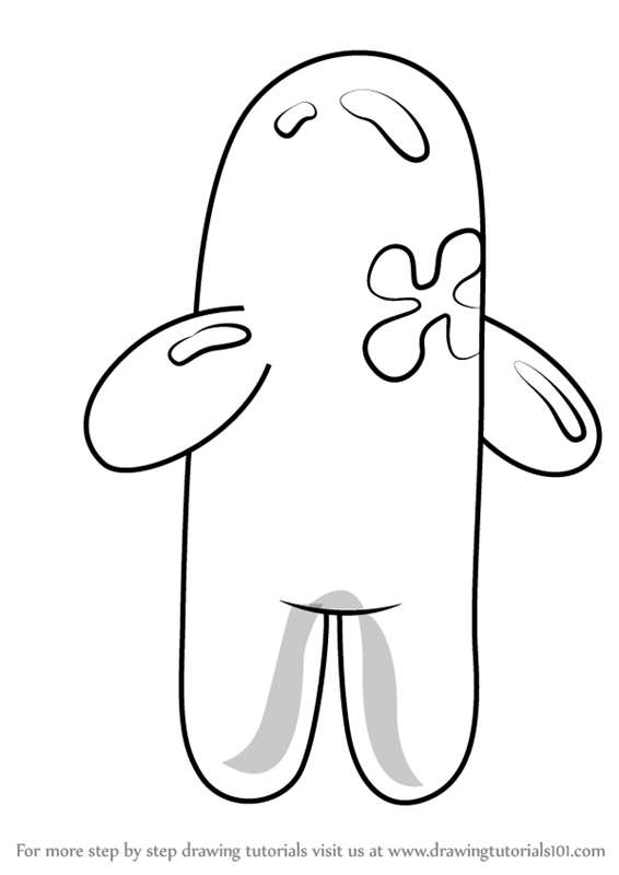 566x800 learn how to draw bubble buddy from spongebob squarepants - Bubble Drawing