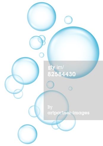347x491 several soap bubbles on white background home improvements - Bubble Drawing