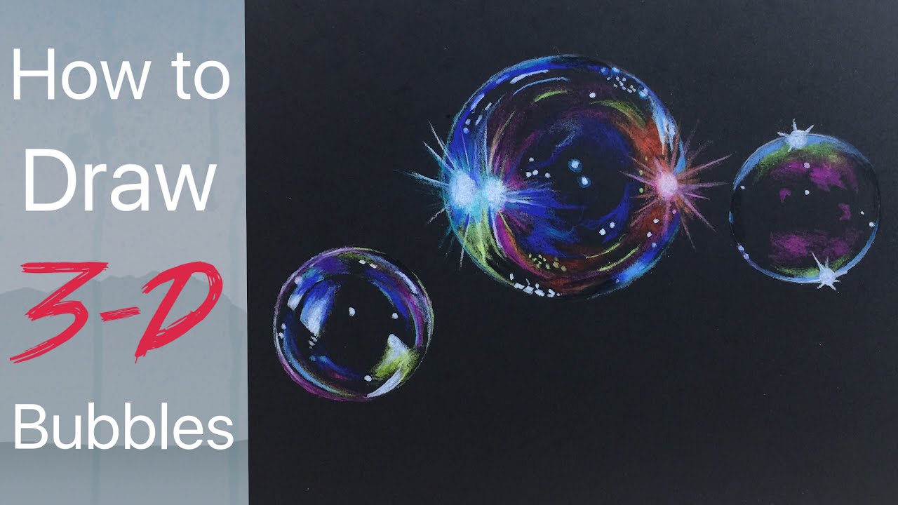 1280x720 bubble drawing tutorial - Bubble Drawing