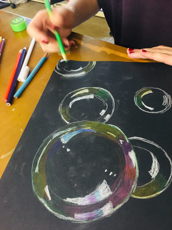 600x800 category painting with bubbles - Bubble Drawing On Black Paper