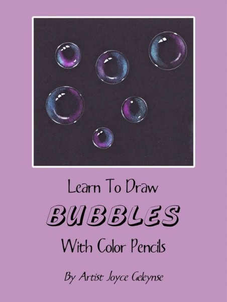 452x600 Color Pencil Drawing Pdf - Bubble Drawing On Black Paper