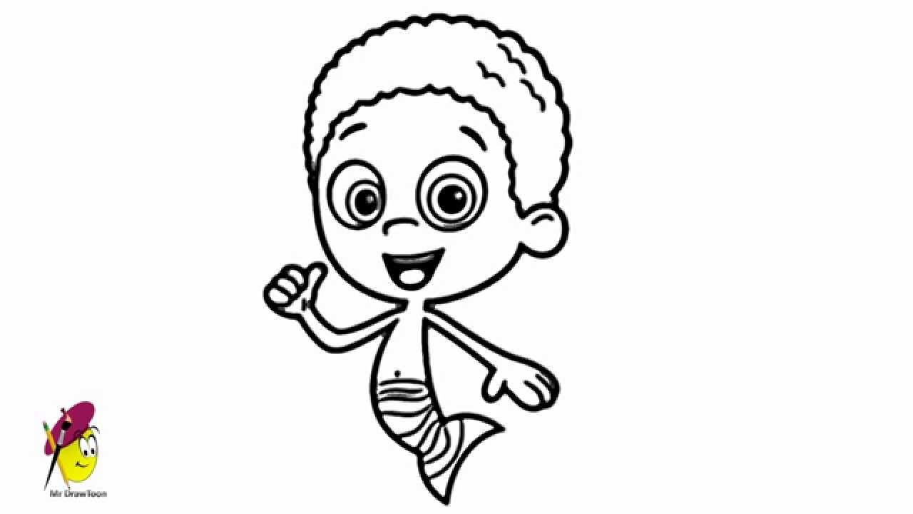 1280x720 gobby - Bubble Guppies Drawing