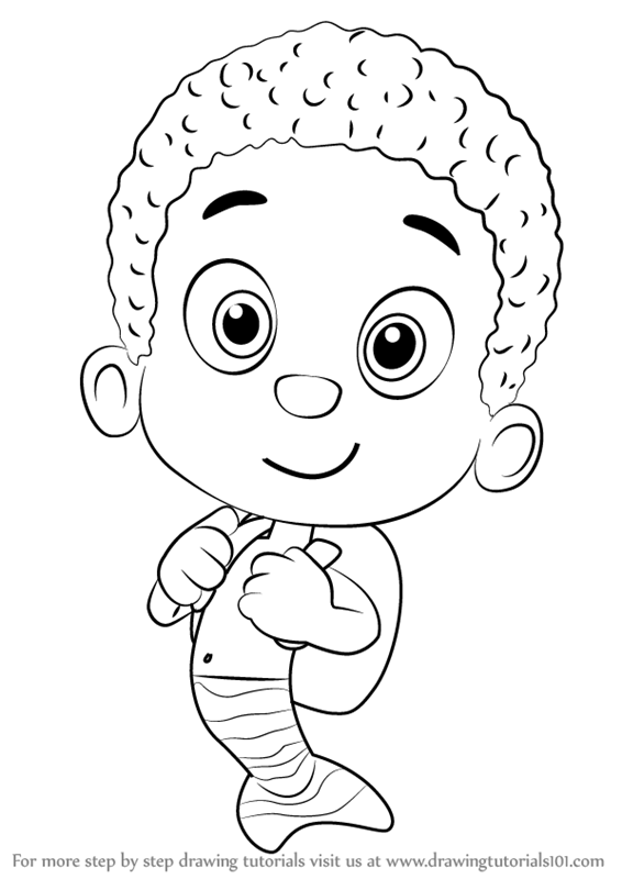 Bubble Guppies Drawing at PaintingValley.com | Explore collection of ...