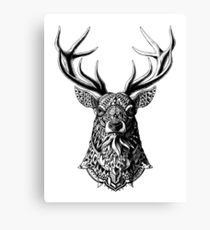 210x230 buck deer drawing canvas prints redbubble - Buck Deer Drawing