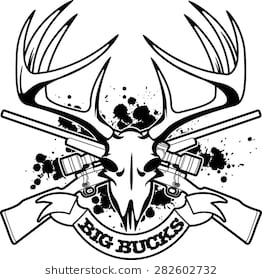 262x280 Buck Sketch Transparent Png Clipart Free Download - Buck Line Drawing