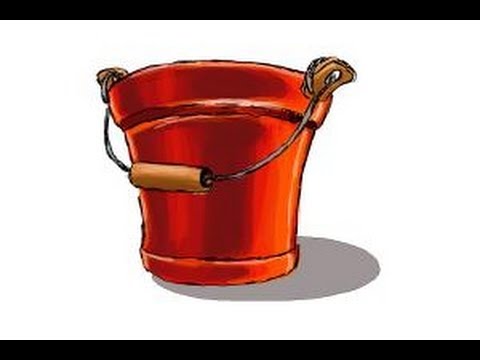 480x360 how to draw a bucket - Bucket Drawing