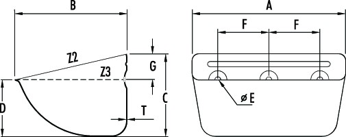 505x200 Super Starco - Bucket Elevator Drawing