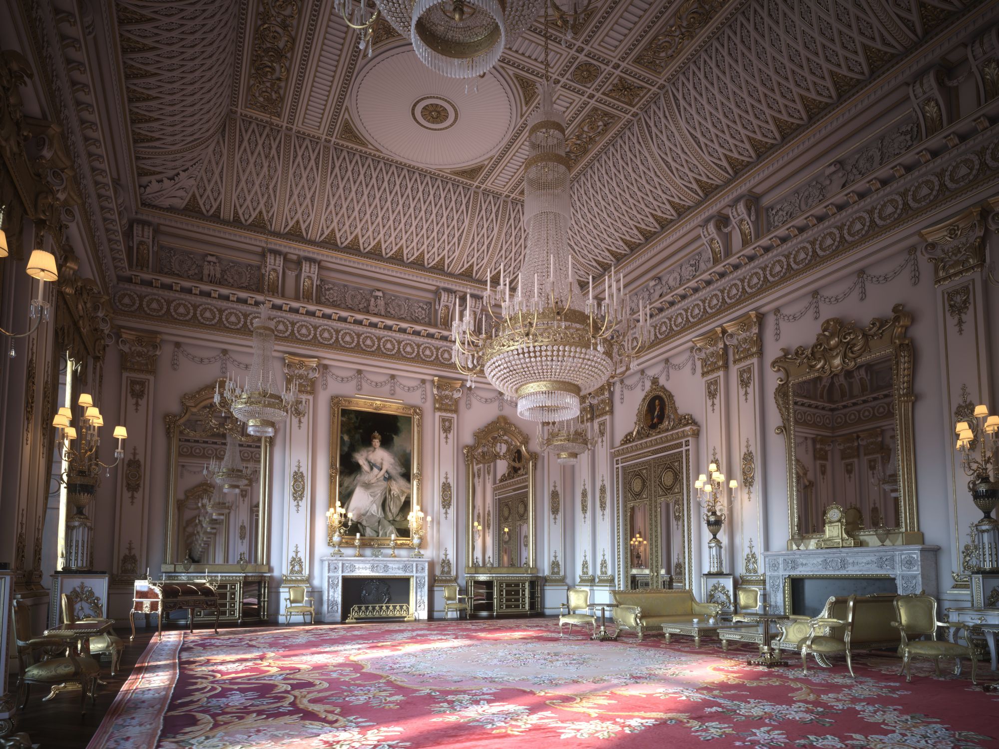 2000x1500 cgarchitect - Buckingham Palace Drawing