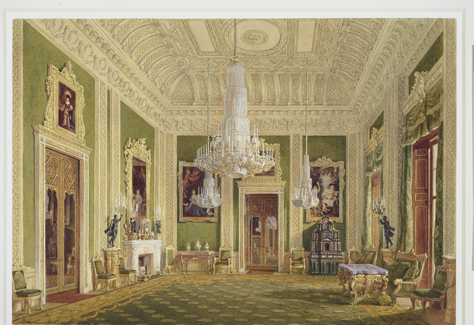 2000x1372 douglas morison - Buckingham Palace Drawing