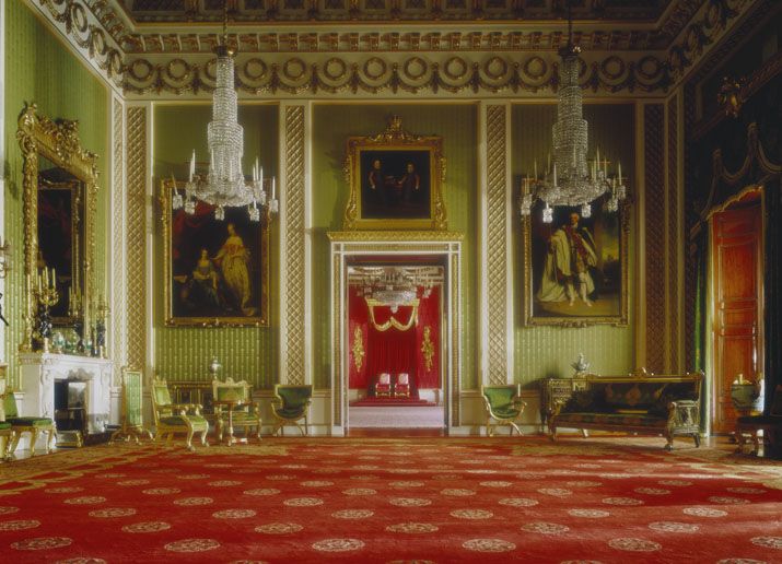 715x516 the green drawing room - Buckingham Palace Drawing