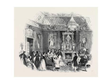 473x355 the yellow drawing room, buckingham palace giclee print - Buckingham Palace Drawing