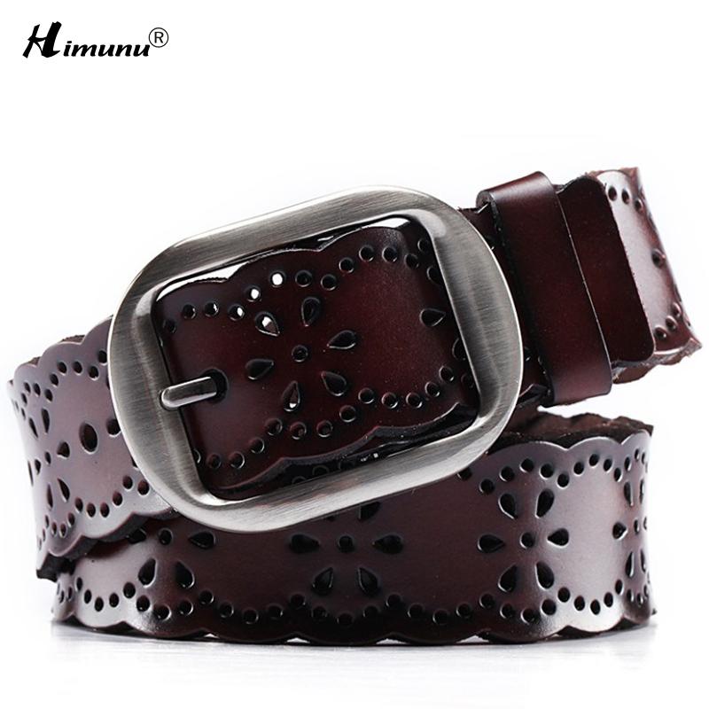 800x800 new product fashion hollow out cowhide leather female belts - Buckle Drawing