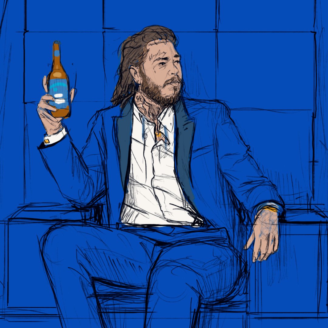 1080x1080 Sam Spratt On Twitter Here's My Rough Pitch Sketch For Color - Bud Light Can Drawing