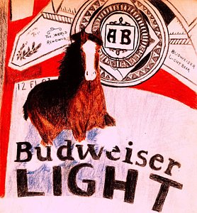278x300 bud light drawings fine art america - Bud Light Drawing