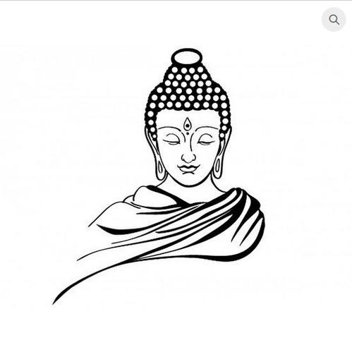 Buddha Black And White Drawing At Paintingvalley Com Explore