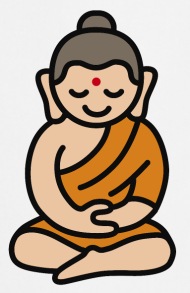 190x293 buddha cartoon apron spreadshirt - Buddha Cartoon Drawing