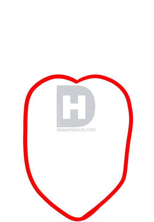 500x720 How To Draw Buddha Easy, Step - Buddha Drawing Easy