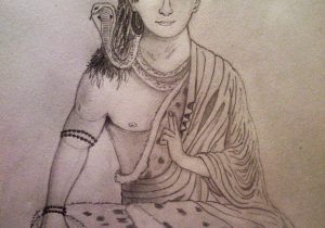 300x210 buddha drawing pencil gautama buddha pencil art buddha pencil - Buddha Drawing Pencil