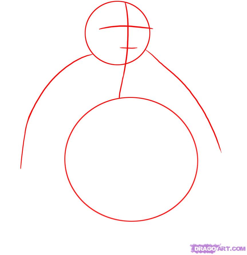 863x891 Draw Buddha, Step - Buddha Drawing Step By Step