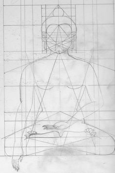 236x354 Step - Buddha Drawing Step By Step